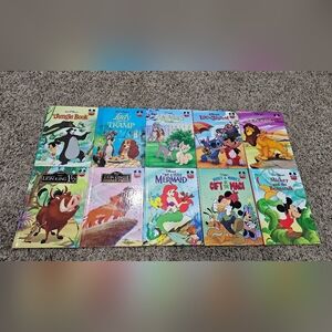 Vintage Disney'sWonderful World ofReading - Lot of 10Hardcover Books